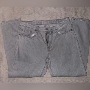 Everlane Gray Straight Leg Jeans